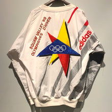 画像をギャラリービューアに読み込む, 80s adidas/&quot;2nd Olynpic Winter Games&quot; Cotton Sweat Shirt/ size L
