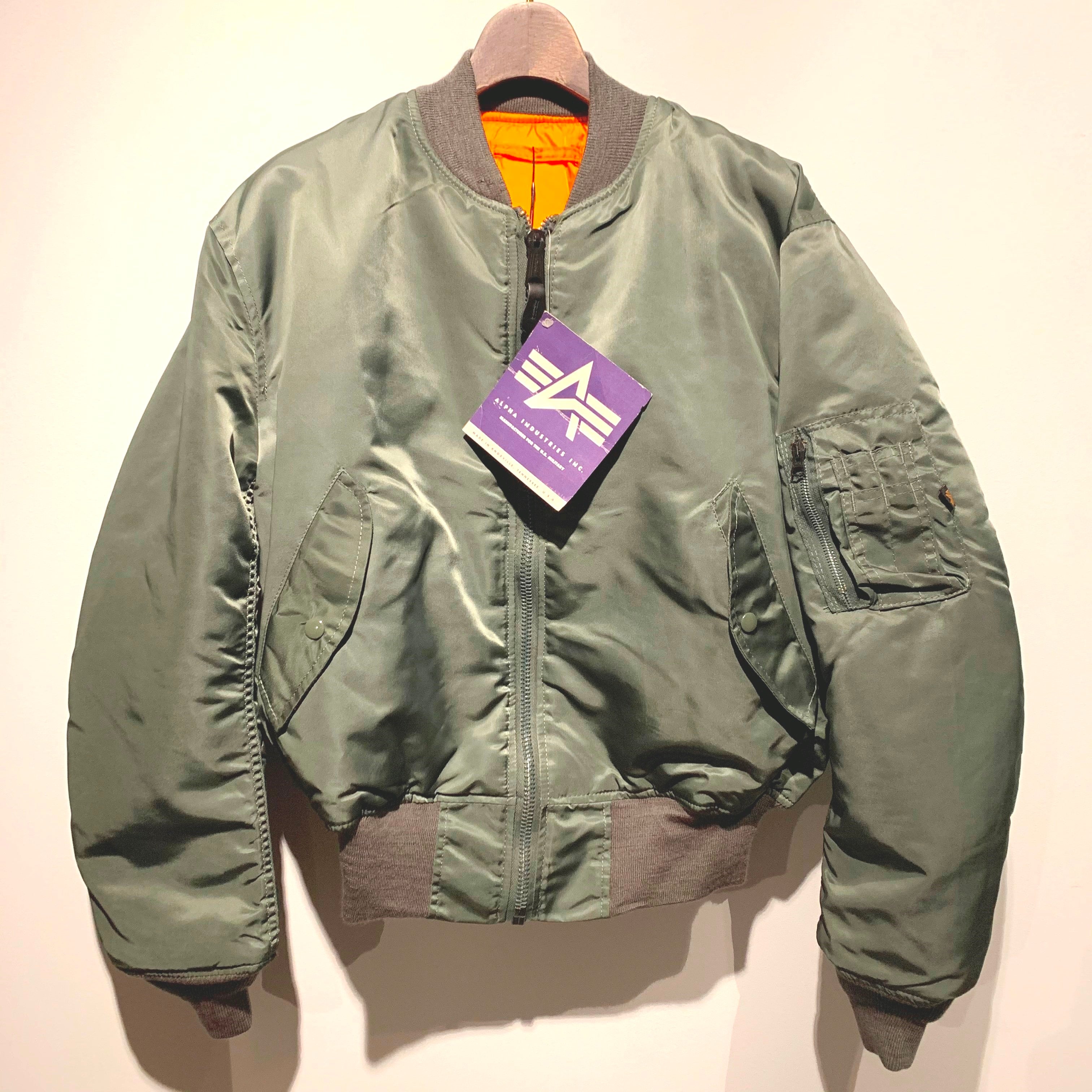 80s/ALPHA/Dead Stock/MA-1/MIL-J-827901/ size L – ReSacca 80s/ALPHA/Dead Stock/MA-1/MIL-J-827901/ size L – ReSacca
