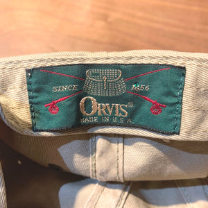 90s ORVIS/6panel cap/made in USA/ size FREE
