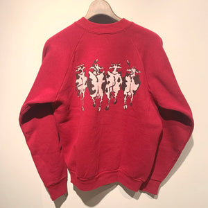 90s/FRUIT OF THE LOOM/Parody Sweat Shirt/MADE IN CANADA/ size L