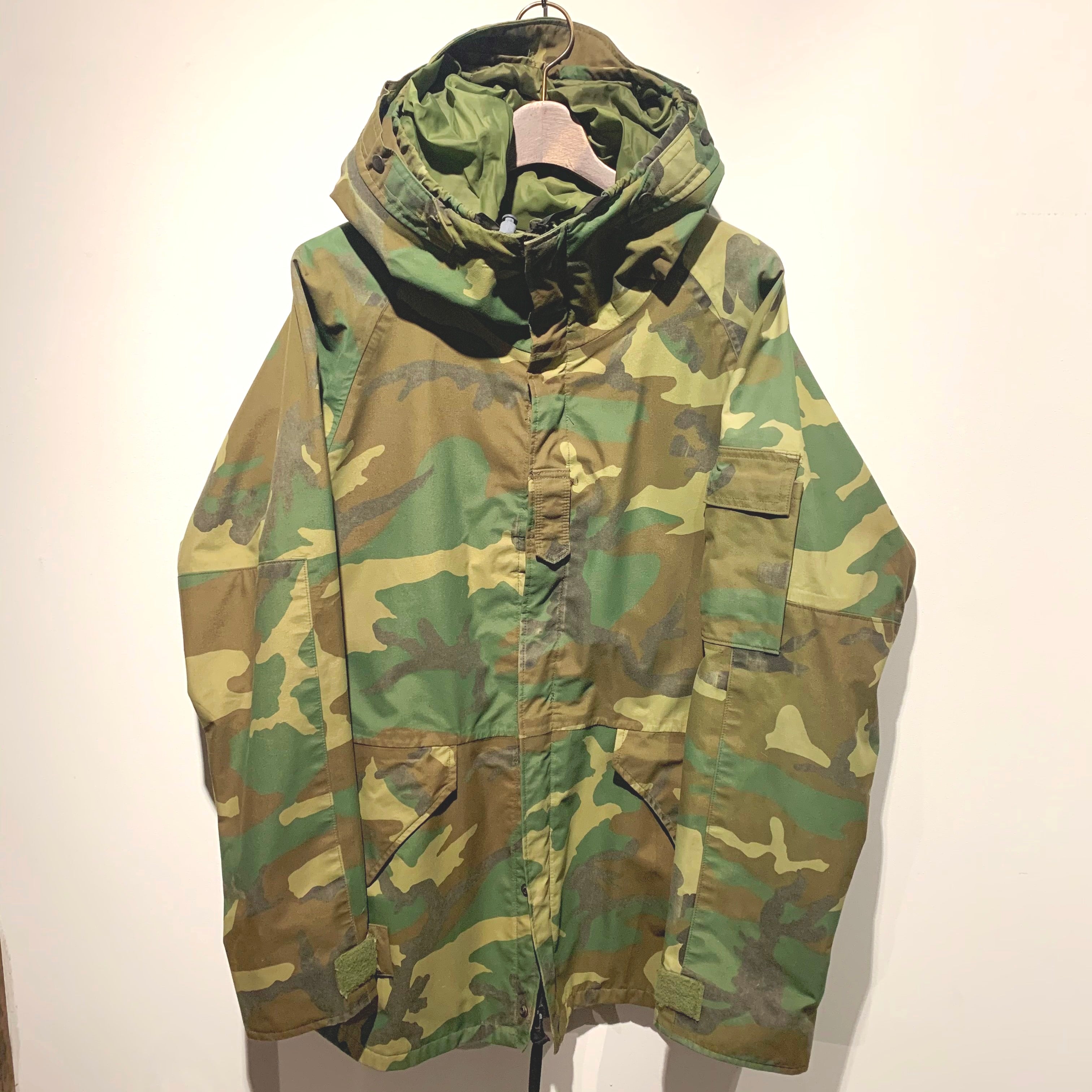 US.ARMY◇90s/U.S.ARMY/ECWCS GOナイロンジャケット/M/ナイロン/GRN