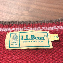 画像をギャラリービューアに読み込む, L.L.Bean/Wool Knit Sweater/ size M
