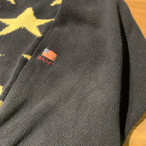 GANT/STAR KNIT SWEATER/MADE IN ITALY/ size L
