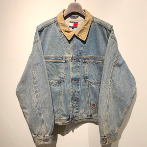90s TOMMY JEANS/Denim Jacket/ size L