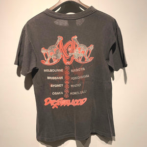 80s MOTLEY CRUE/"Dr.Feelgood" Tour T-Shirt/MADE IN USA/ size M
