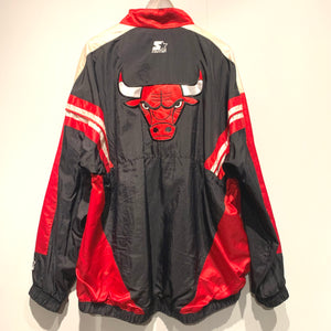 STARTER/NBA Chicago Bulls Nylon Jacket/ size L