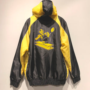 NFL/Steelers Nylon Varsity Jacket/ size L