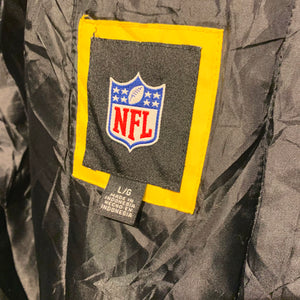 NFL/Steelers Nylon Varsity Jacket/ size L