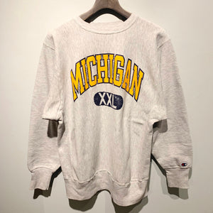90s Champion/"MICHIGAN"/Reverse Weave/MADE IN USA/ size L
