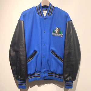 90s DeLONG/NBA MINNESOTA TIMBERWOLVES Varsity Jacket/MADE IN USA/ size M
