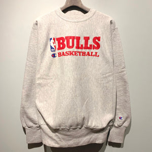 90s Champion/NBA CHICAGO BULLS Reverse Weave/MADE IN USA/ size L