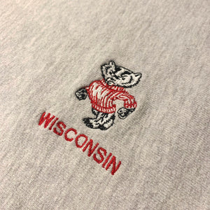 90s Champion/"Wisconsin University/Reverse Weave/MADE IN USA/ size XL