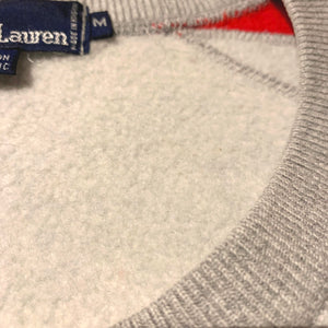 90s Ralph Lauren/Cookie patch Sweat Shirt/ size M