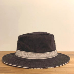 90s stussy/Logo Bucket Hat/small/medium