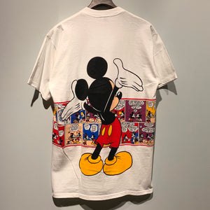 90s Velva Sheen/Mickey Mouse Double Sided T-Shirt/MADE IN USA/ size L