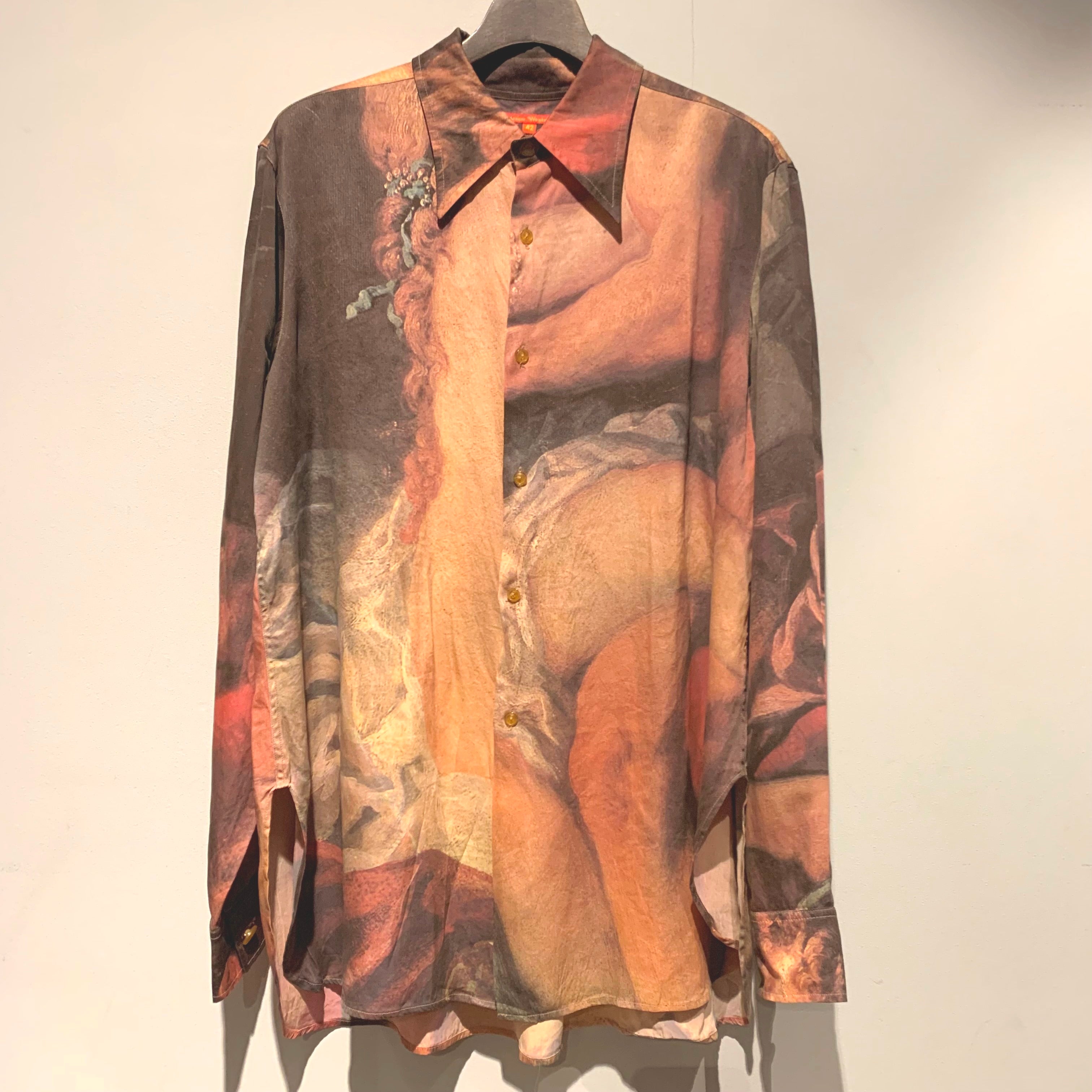 90s Vivienne Westwood/Hercules Kiss Silk Shirt/ size 42 – ReSacca