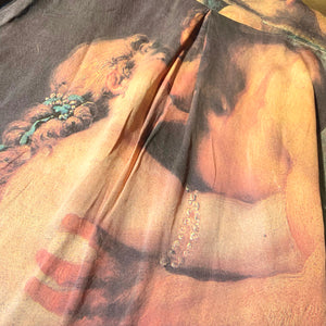 90s Vivienne Westwood/Hercules Kiss Silk Shirt/ size 42