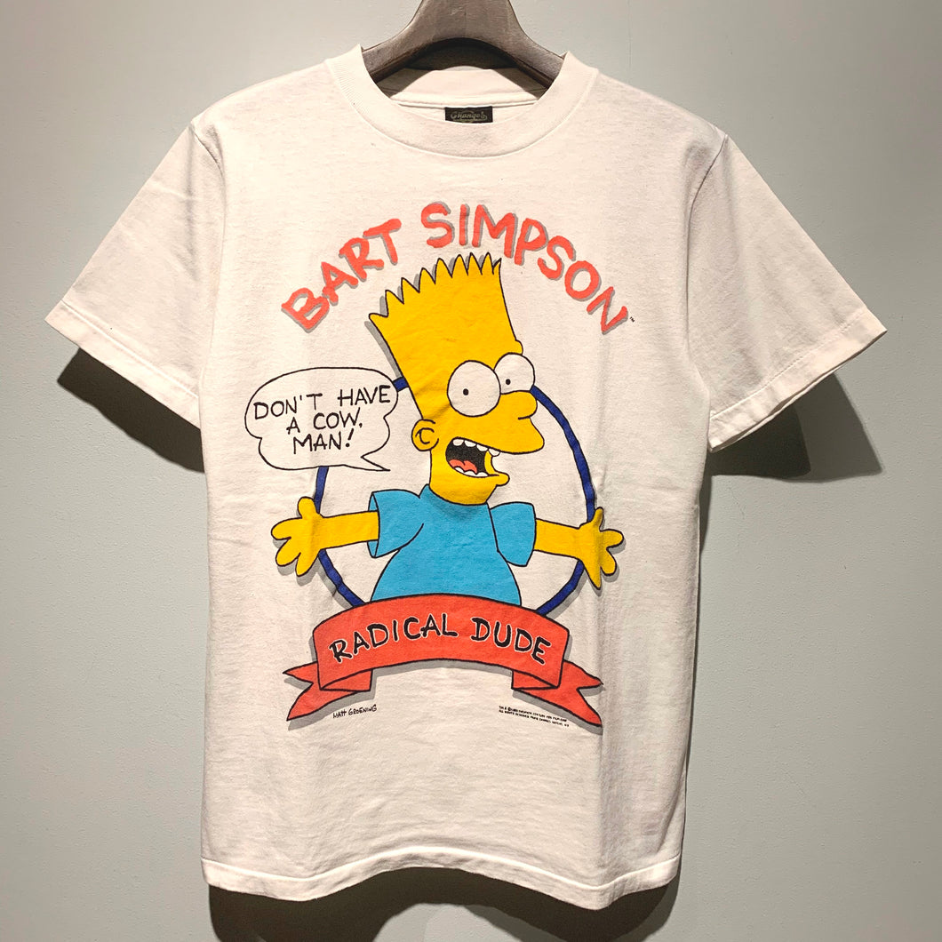 80s SIMPSONS/BART Tee/MADE IN USA/ size M