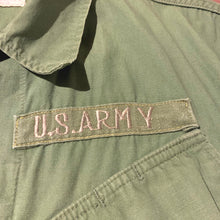 画像をギャラリービューアに読み込む, 60s U.S.ARMY/3rd Jungle Fatigue Jacket/DSA100-67-C-1901/size SMALL-LONG
