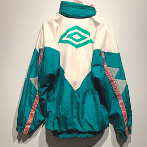 90s Umbro/"The Mexican Football Association Nylon Jacket"/ size L