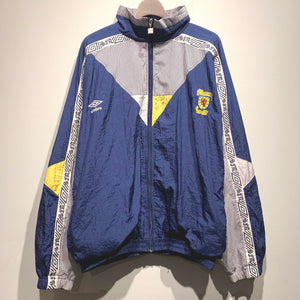 90s Umbro/"The Scottish Football Association Nylon Jacket"/ size L