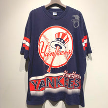 画像をギャラリービューアに読み込む, 90s SALEM/&quot;NEW YORK YANKEES T-Shirt&quot;/MADE IN USA/ size XL
