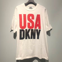 画像をギャラリービューアに読み込む, 90s DKNY JEANS/USA Tee/MADE IN USA/ size one
