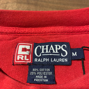 CHAPS RALPH LAUREN/LOGO SWEAT SHIRT/ size M