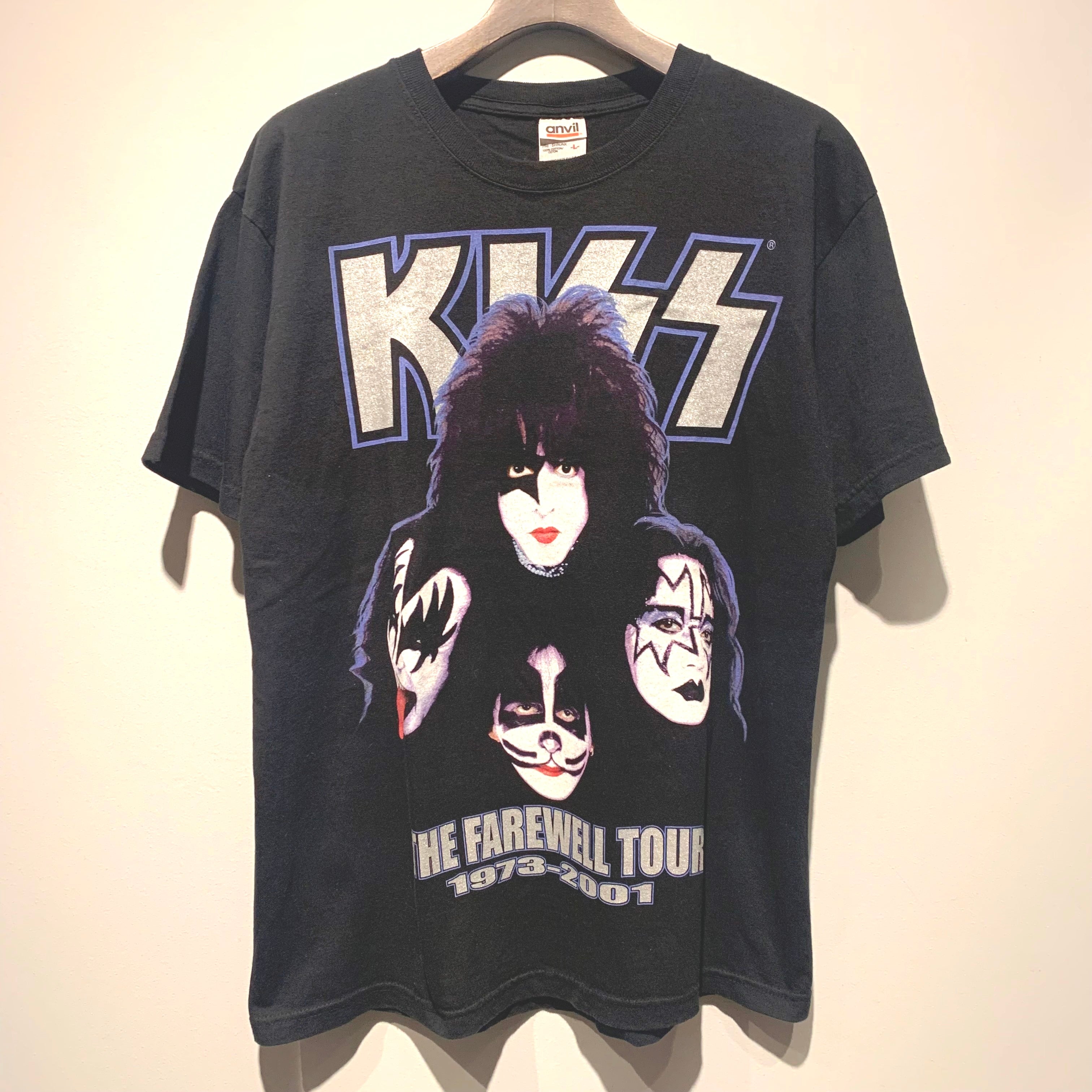 【在庫僅少】 2001 KISS THE FAREWELL TOUR T-SHIRT/ size XL – ReSacca ミュージシャン