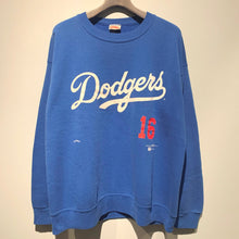 画像をギャラリービューアに読み込む, 90s NUTMEG/Los Angeles Dodgers #16 &quot;NOMO&quot; Sweat Shirt/MADE IN USA/ size L
