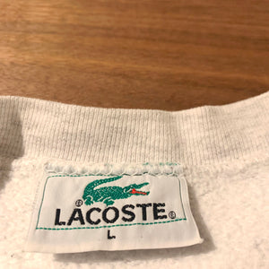 90s LACOSTE/France Sweat Shirt/MADE IN USA/ size L