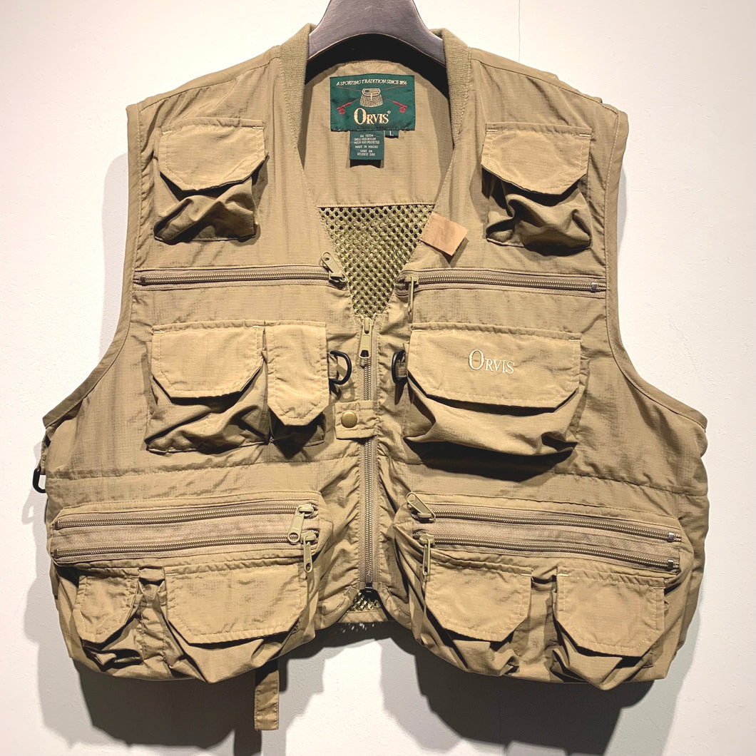 90s ORVIS/ Fishing Vest/ size L