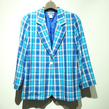 画像をギャラリービューアに読み込む, PENDLETON/check tailored jacket -set up-/made in USA/ size P
