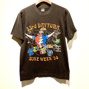 FRUIT OF THE LOOM/GRATEFUL DEAD/53rd daytona Bike Week '94/Band T-shirt/size M