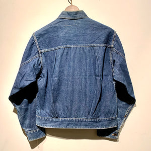 50s/unknown/denim jacket/月桂樹ボタン