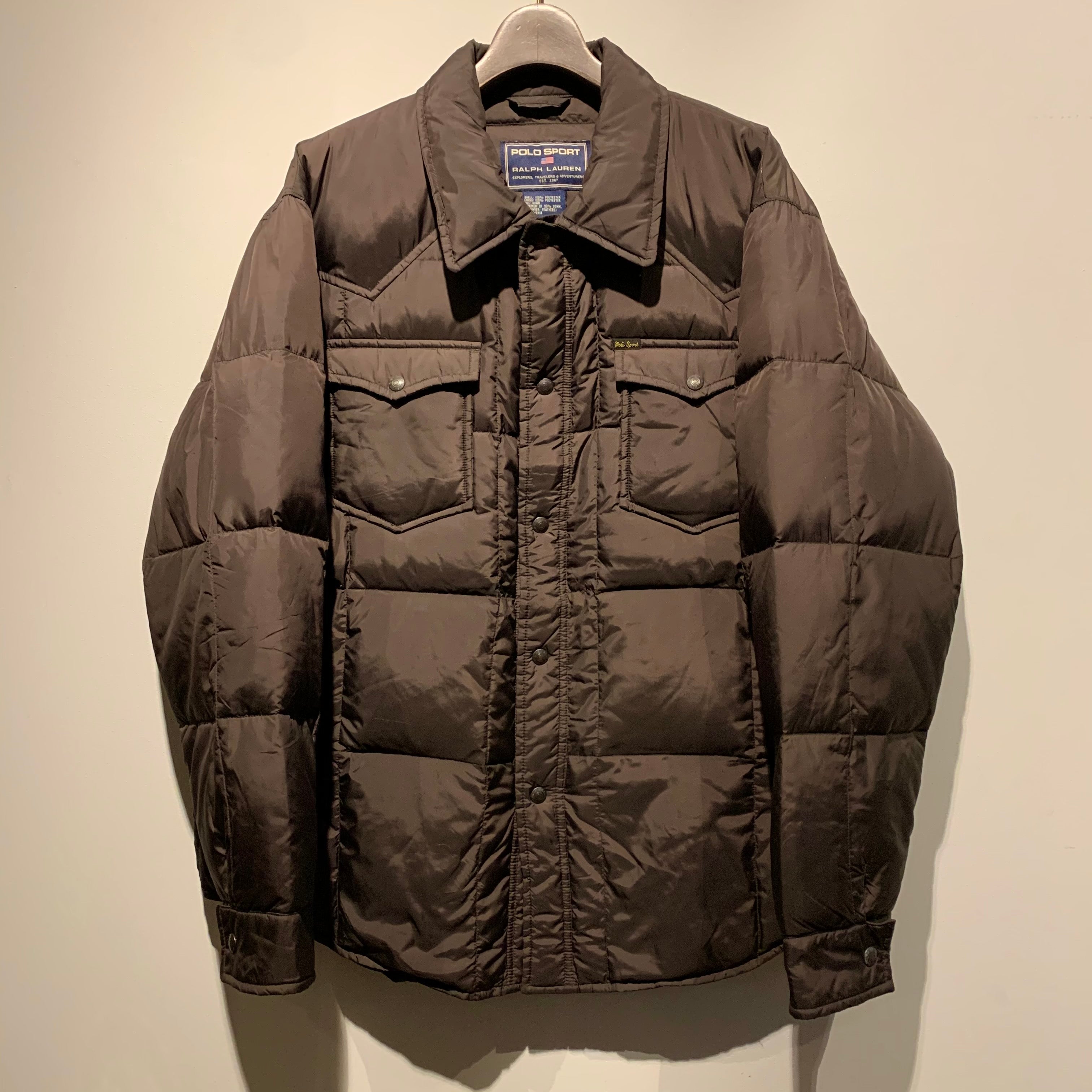 90s POLO SPORT Zip Up Cotton Jacket トリコ L ポロスポーツ